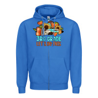 True Royal 3rd grade let's do this Zipper Hoodie - JahusDesignShop