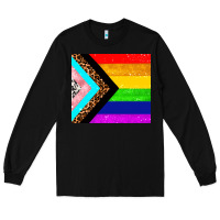Black pride flag Long Sleeve Tee - AdoDesignShop