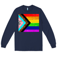 Navy pride flag Long Sleeve Tee - AdoDesignShop