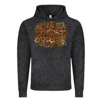 Vintage Arctic leopard tooled leather turquoise Vintage Hoodie - RanaPortraitStore