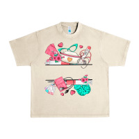 Sandshell custom name nurse Urban Heavy Tee - texasbilliewilder