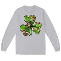 Moon Dust Cowhide leopard shamrock 4th of july Long Sleeve Tee - Neo Western