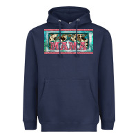 Navy western mama     license plate Heavyweight Hoodie - BarkalooDesign