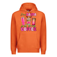 Carrot dear santa just bring coffee Premium Hoodie - MaliasSmallBusiness