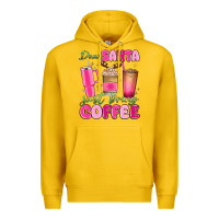 Lemon dear santa just bring coffee Premium Hoodie - MaliasSmallBusiness