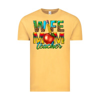 Vintage Mustard wife mom teacher Vintage Tee - texasbilliewilder