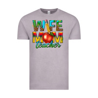 Vintage Zinc wife mom teacher Vintage Tee - texasbilliewilder