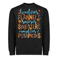 Black Bonfires flannels Heavyweight Sweatshirt - RanaPortraitStore