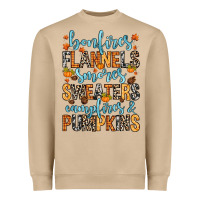 Mushroom Bonfires flannels Heavyweight Sweatshirt - RanaPortraitStore