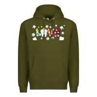 Army Green love tooth and tooth fairy Premium Hoodie - AdoDesignShop