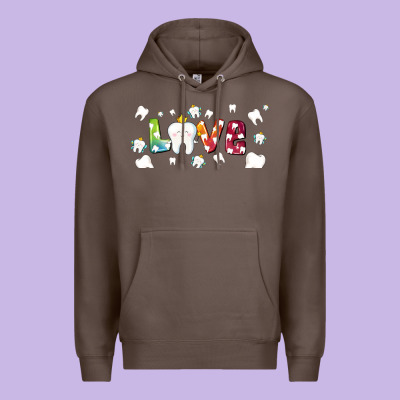 Love Tooth And Tooth Fairy Premium Hoodie Designed By Adodesignshop