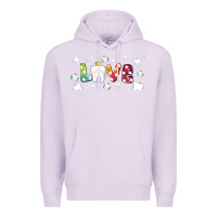 Lilac love tooth and tooth fairy Premium Hoodie - AdoDesignShop