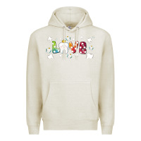 Oatmeal Heather love tooth and tooth fairy Premium Hoodie - AdoDesignShop
