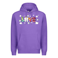 Purple love tooth and tooth fairy Premium Hoodie - AdoDesignShop