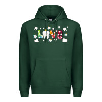 Sports Green love tooth and tooth fairy Premium Hoodie - AdoDesignShop