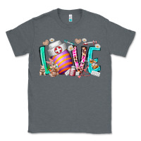 Charcoal Heather love easter day nurse Classic Tee - RacoonDesign