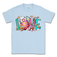 Dusty Blue love easter day nurse Classic Tee - RacoonDesign