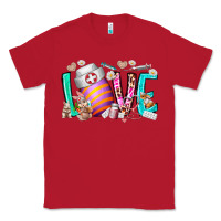 Red love easter day nurse Classic Tee - RacoonDesign