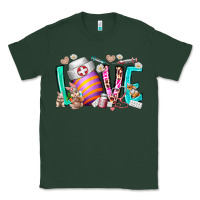 Sports Green love easter day nurse Classic Tee - RacoonDesign