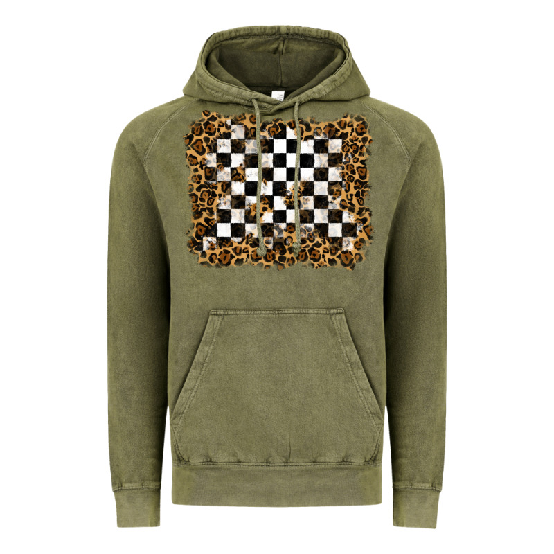 Racing Leopard Background Vintage Hoodie by RanaPortraitStore | Teevron