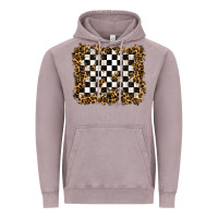 Vintage Zinc racing leopard background Vintage Hoodie - RanaPortraitStore