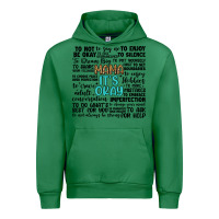 Emerald mama it s okay Urban Hoodie - Artiststas