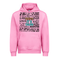 Fuchsia Pink mama it s okay Urban Hoodie - Artiststas
