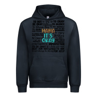 Navy mama it s okay Urban Hoodie - Artiststas