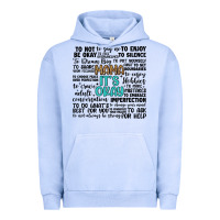 Pigment Grape Ice mama it s okay Urban Hoodie - Artiststas