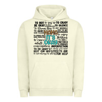 Pigment Pistachio mama it s okay Urban Hoodie - Artiststas