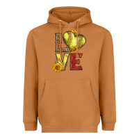 Meerkat western love softball Heavyweight Hoodie - LillyAllenDesigns