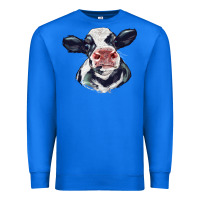True Royal holstein calf face Premium Sweatshirt - LillyAllenDesigns