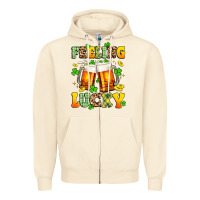 Sandshell feeling lucky Zipper Hoodie - Artiststas
