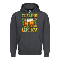 Smoke feeling lucky Zipper Hoodie - Artiststas