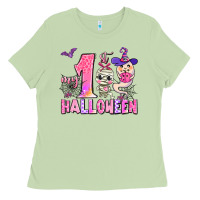 Matcha my first pink halloween Ladies Tee - AdoDesignShop