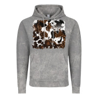 Cloud Rock leopard cowhide background Vintage Hoodie - RanaPortraitStore