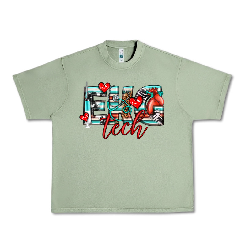 Ekg Tech Urban Heavy Tee by texasbilliewilder | Teevron