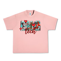 Salmon ekg tech Urban Heavy Tee - texasbilliewilder