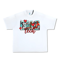White ekg tech Urban Heavy Tee - texasbilliewilder