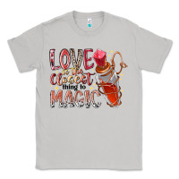 Moon Dust love is the closet thing to magic Classic Tee - RacoonDesign