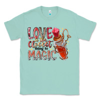 Seafoam love is the closet thing to magic Classic Tee - RacoonDesign