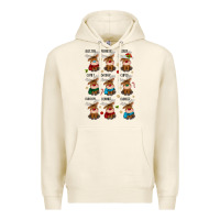 Tofu christmas reindeers Premium Hoodie - MaliasSmallBusiness