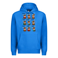 True Royal christmas reindeers Premium Hoodie - MaliasSmallBusiness