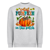Cutest Pumpkin In The Patch Heavyweight Sweatshirt | Teevron