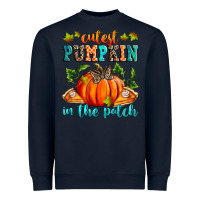 Navy Cutest pumpkin in the patch Heavyweight Sweatshirt - RanaPortraitStore