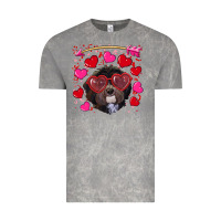 Cloud Rock valentine's day havanese dog Vintage Tee - RanaPortraitStore