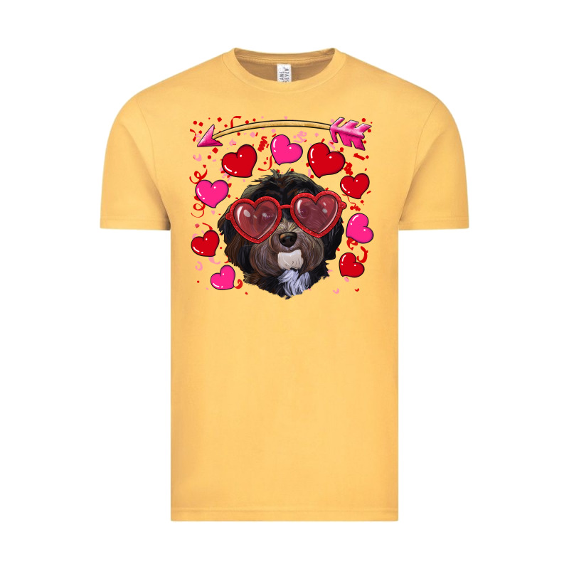 Valentine's Day Havanese Dog Vintage Tee by RanaPortraitStore | Teevron
