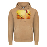 Vintage Camel softball brushstroke Vintage Hoodie - RanaPortraitStore
