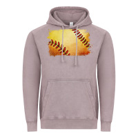 Vintage Zinc softball brushstroke Vintage Hoodie - RanaPortraitStore