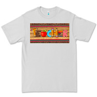 Dove Grey teacher pen apple license plate template Premium Tee - Artiststas